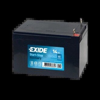 Стартерна батарея (акумулятор) exide EK143