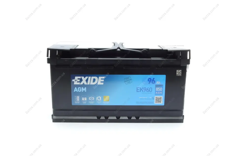 Стартерна батарея (акумулятор) Exide EK960 (фото 1)