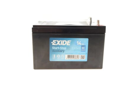 Стартерний акумулятор exide EK143