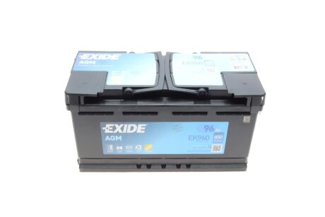 Стартерный аккумулятор exide EK960