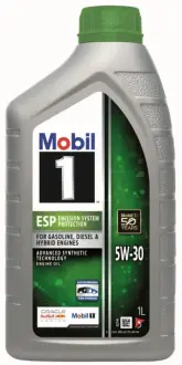 Моторна олива Mobil 1 ESP 5W-30, 1л. exxon mobil corporation 157293