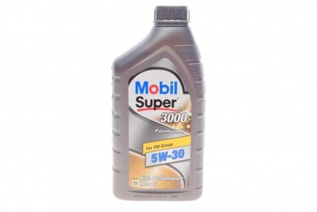 Масло моторное Mobil Super 3000 Formula V 5W-30 (1 л) exxon Mobil Corporation 153454