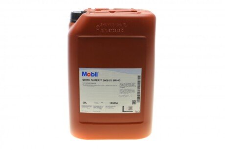 Масло моторное Mobil Super 3000 X1 5W-40 (20 л) exxon Mobil Corporation 150011