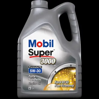 Олива моторн. Mobil SUPER 3000 5W-30 Formula FE (Каністра 5л) exxon mobil corporation 156155