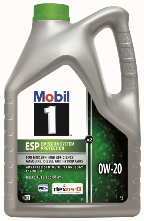 Олива моторна Mobil 1 ESP X2 0W-20 (Каністра 5л) exxon mobil corporation 157784