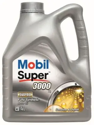 Олива моторна MOBIL SUPER 3000 5W-40 API SN/SM (Каністра 4л) exxon mobil corporation 150013