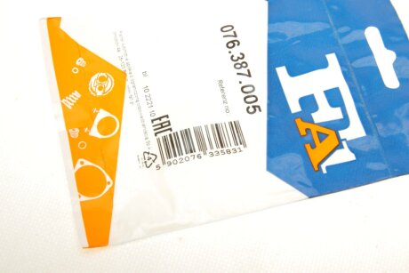 Уплотнительное кольцо/NBR 15,40 x 19,00 x 1,80 black fa1 (fischer automotive one) 076387005