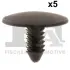 Кліпса кріплення (затискач) FA1 (Fischer Automotive One) 10100135 (фото 2)