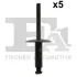 Кліпса кріплення (затискач) FA1 (Fischer automotive one) 10-20020.5