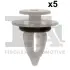 Кліпса кріплення (затискач) FA1 (Fischer Automotive One) 10400155 (фото 1)
