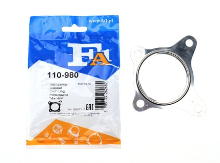 Прокладка (Система выпуска ОГ) fa1 (fischer automotive one) 110980 на Ауди A1