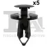 Кліпса кріплення (затискач) FA1 (Fischer automotive one) 11200205