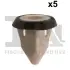 Кліпса кріплення (затискач) FA1 (Fischer automotive one) 11600075