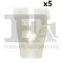 Кліпса кріплення (затискач) FA1 (Fischer automotive one) 12600035