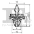 Кліпса кріплення (затискач) FA1 (Fischer automotive one) 14400395