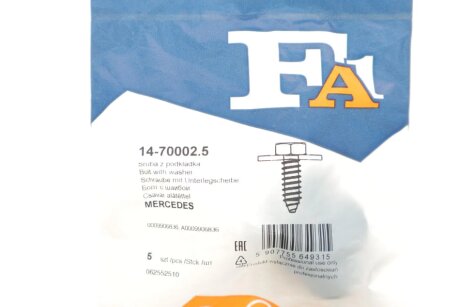 Гвинт саморізний fa1 (fischer automotive one) 14700025