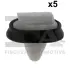 Кліпса кріплення (затискач) FA1 (Fischer Automotive One) 21400125 (фото 1)