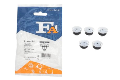 Кліпса кріплення (затискач) fa1 (fischer automotive one) 21400155