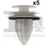 Кліпса кріплення (затискач) FA1 (Fischer automotive one) 21400355
