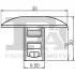 Кліпса кріплення (затискач) FA1 (Fischer Automotive One) 22100165 (фото 2)