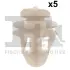 Кліпса кріплення (затискач) FA1 (Fischer Automotive One) 22400205 (фото 1)