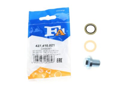 Масляные пробки/M14x15 L=16 fa1 (fischer automotive one) 427410021 на Форд Orion