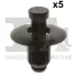Кліпса кріплення (затискач) FA1 (Fischer Automotive One) 73300115 (фото 1)