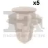 Кліпса кріплення (затискач) FA1 (Fischer automotive one) 73400045