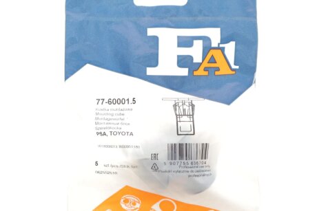 Кліпса кріплення (затискач) fa1 (fischer automotive one) 77600015