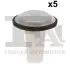 Кліпса кріплення (затискач) FA1 (Fischer automotive one) 79600025