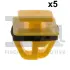 Кліпса кріплення (затискач) FA1 (Fischer automotive one) 89400055