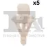 Кліпса кріплення (затискач) FA1 (Fischer automotive one) 89400085