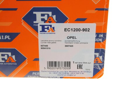 Прокладка Г/Б Daewoo Lanos 1.4/1.5 (A13DM, A15DM)// Opel 1,4 Ohc 97- fa1 (fischer automotive one) EC1200902