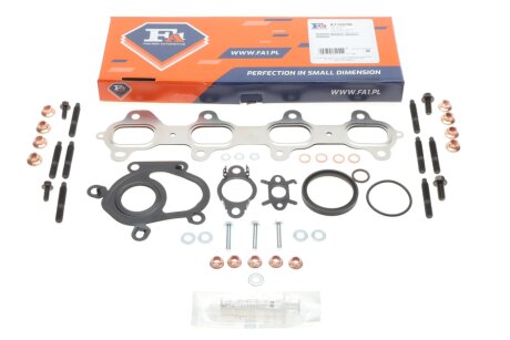 Комплект монтажу турбіни OPEL MOVANO 2.3CDTI 10- NISSAN NV400 2.3dCi 14- fa1 (fischer automotive one) KT120790