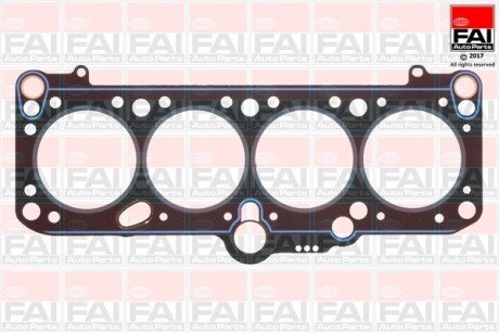 3! Прокладка головки VW 1,6D/TD 85-> fa1 (fischer automotive one) HG267