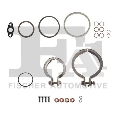 FISCHER BMW Комплект прокладок турбіни + хомут 7 (F01, F02, F03, F04) 09- FA1 (Fischer Automotive One) KT100490 (фото 1)