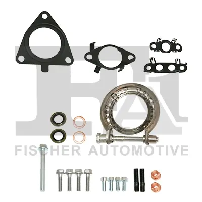 FISCHER CITROEN Комплект прокладок турбокомпрессора C4 2.0 09-, C5 2.0 09-, C8 2.0 06-, JUMPY 2.0 11-, FIAT, PEUGEOT FA1 (Fischer Automotive One) KT210380 (фото 1)