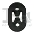 FISCHER DAEWOO кріплення глушника LANOS (мат. EPDM) FA1 (Fischer automotive one) 873702