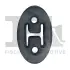FISCHER HONDA кріплення глушника Accord -89, Civic -01 DAEWOO Lanos 97- ROVER (мат. EPDM) FA1 (Fischer automotive one) 793-701