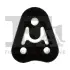 FISCHER HYUNDAI Серьга глушителя H-1 Travel 2.5 CRDi 08-, SANTA FE II 2.2 06-, TERRACAN 2.9 03- FA1 (Fischer automotive one) 893909