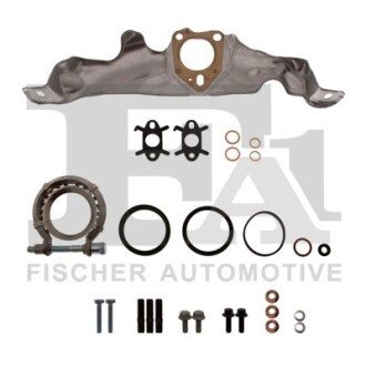 FISCHER NISSAN Монтажний к-т турбіни EVALIA 1.5 11-, JUKE 1.5 10-, QASHQAI II SUV 1.5 13-, DACIA, INFINITI, RENAULT fa1 (fischer automotive one) KT220850 на Рено Кенго 2