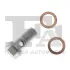 FISCHER OPEL Пустотілий гвинт компресора + шайби ASTRA 1.7 07-, ZAFIRA / ZAFIRA FAMILY 1.7 08- FA1 (Fischer Automotive One) 98912005021