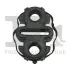 FISCHER PEUGEOT кріплення глушника (OE - 1755N4,1755P1) (мат. EPDM) FA1 (Fischer automotive one) 213727