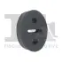 FISCHER SAAB Серьга глушителя 900 -94, 9000 -93. (мат. EPDM) FA1 (Fischer automotive one) 543705