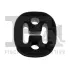 FISCHER VW кріплення глушника (мат. EPDM) Golf 03-,Jetta 05-,Passat 05-,Touran 03-AUDI A4 00-SEATSKODA Octavia 04- FA1 (Fischer Automotive One) 113746 (фото 1)