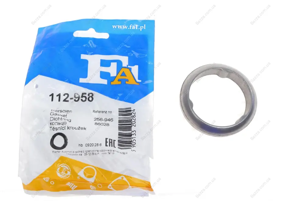 Кольцо уплотнительное VW (пр-во Fischer) FA1 (Fischer automotive one) 112958