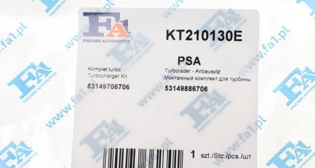 Комплект прокладок fa1 (fischer automotive one) KT210130E