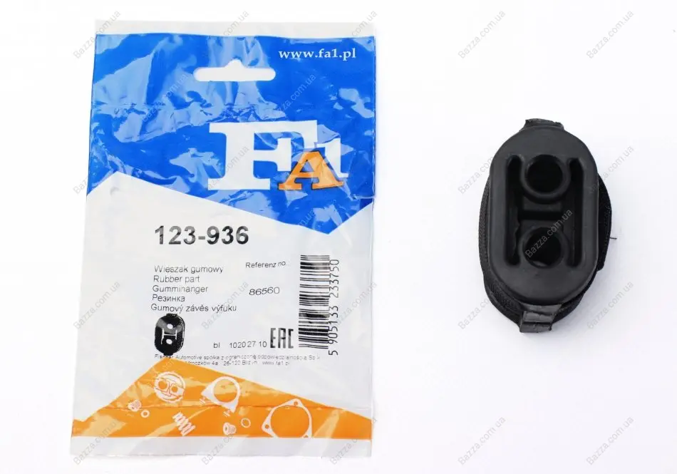 Кронштейн глушителя OPEL (пр-во Fischer) FA1 (Fischer automotive one) 123936