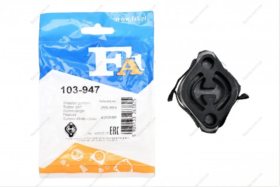 Кронштейн, система выпуска ОГ FA1 (Fischer automotive one) 103-947