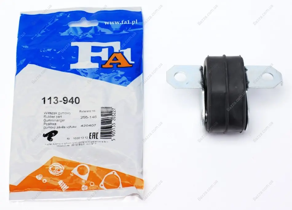 Кронштейн, система выпуска ОГ FA1 (Fischer automotive one) 113-940